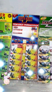 MAGIC PLUS (1Renteng=10Sachet) ALADIN Penyakit Pencernaan Unggas Ayam Itik Bebek