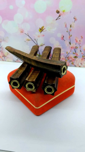 Pipa Kayu Kelor Jawa Model Blimbing Segi Enam B77