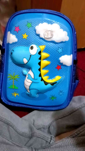 Tas Dino Sekolah PAUD&TK Anak Laki-Laki Sudah Ber LED Karakter Kartun