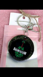 YCph Personalized RESIN KEYCHAIN/INITIAL LETTER