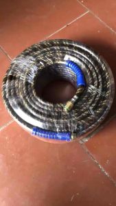 50 Mét Dây Rửa Xe Áp Lực Cao Chịu Được 950kgf/cm2 - Dây Rửa Xe Đầu Kéo Chạy Dây Curoa
