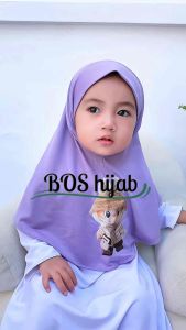 hijab bayi 3 6 18 bulan HIJAB LABUBU BAYI// kerudung labubu bayi// jilbab bayi// hijab newborn
