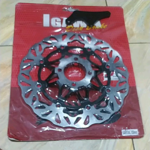 piringan cakram depan lebar model psm hitam 300mm karisma/supra 125/supra fit new/cs1/revo lama