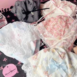 LUNASPACE STUDIO【少女系碎花蕾丝方巾发圈大集合💐】KOREA STYLE SCRUNCHIES