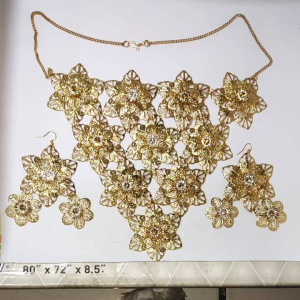 Kalung & Anting Baju Bodo Modern Terbaru