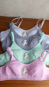 GASMAYA 7402 Y | Bra Anak Tanpa Busa & Tanpa Kawat | Size 32 - 36