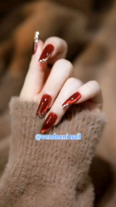 Sơn gel mắt mèo Flash đỏ Vendeeni 15ml - Màu đỏ tươi sáng