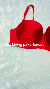 Bra 2023 Bra Liying Bra kawat cup B Kancing 2 BRA push up Busa sedang ukuran 34.36.38.40