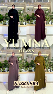 ZAHRA YUMNA DRESS: Baju Gamis Wanita Muslimah Yumna