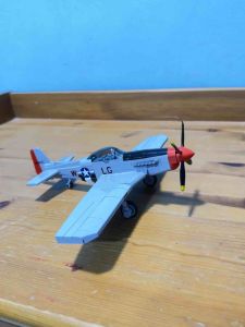 COBI Top Gun Maverick P-51 Mustang – 1/48 Scale WW2 American Fighter Plane – Brick Model Set Compatible with Lego