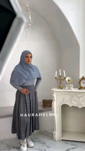 ROK MIDI 7/8 TARTAN REMPEL SEMIWOOL HAURAHELWA