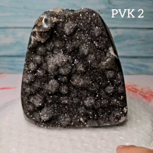 CrystaLuver PVK 13 Natural Amethyst Crystal Geode.