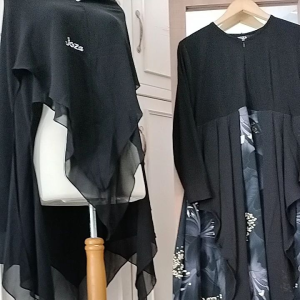 Mesha Flower Black By Joza: Desain Fashion Trend & Bahan Katun Berkualitas