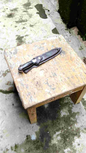 Pisau Daging Siset dengan Sarung Kulit Asli: Peralatan Memasak Berkualitas Tinggi