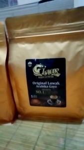 KOPI LUWAK LIAR ACEH ASLI ARABIKA GAYO ORIGINAL 1kg - Bubuk Halus Murni Tanpa Ampas - Oleh-Oleh Aceh - Arabika Gayo Wild Luak (EKSPEL)