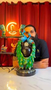 Amazon Peacock Water Fountain