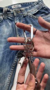 (7) Gantungan kunci / keychain carabiner "WRENCH"