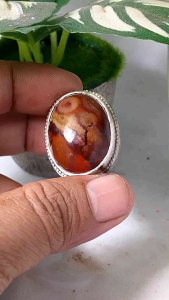 cincin batu akik Garut natural realpic