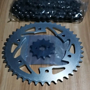 RUSI KRY 150/200  SPROCKET/CHAIN SET (13/43T/520)