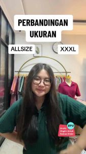 Soo Mi One Set Polo Celana Pendek Hornet Knit Jumbo Joi Clothing [Bisa COD]