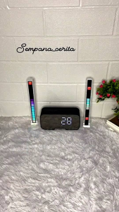 LAMPU LED RGB MUSIK SPEKTRUM Asli LAMPU LED SENSOR SUARA LAMPU RGB HARGA PER 1 PCS Usb Mobil Plastik Plastik