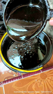 molase tetes tebu murni dan kental asli pengolahan pabrik gula Cirebon ukuran 5 kg