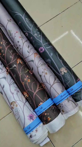 TERBARU kain premium silk dan arabian silk motif NAYA dan NAYARA | kain motif bunga | motif pinggir
