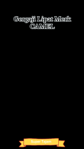 PROMO Gergaji Lipat Portable 7 inch / Camel Gergaji Lipat / Mata Gergaji Keras / Gergaji Tanpa Diasah / Gergaji Potong Kayu Super Kuat