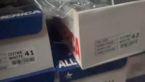 ALL AMERICA 2337WB New Arrival SCHOOL WHITE SHOE/ KASUT PUTIH/全新白校鞋