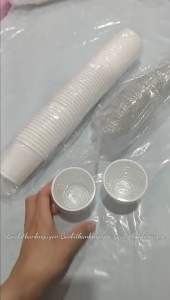 Lốc 50c ly 120ml (mã ly 411) trắng đục sữa đựng flanrau câu…