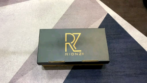 Rionz Mateo Black - Sepatu Formal Pantofel Pria Hitam Kantor Kulit Pu