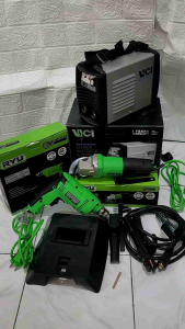 Paket(3in1) Mesin Las VICI Inverter 450Watt+Gerindra RYU+Bor RYU