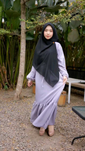 Aylatsabith | Gamis Ayla Syakila Premium & Dress Ayla Syalila Premium
