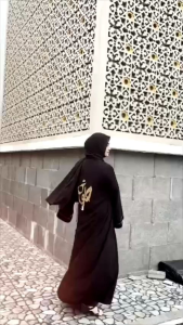 ABAYA ANAK JETBLACK HITAM DUBAI COUPLE HELWA