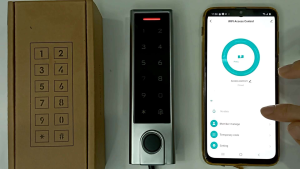 [HCM] Đầu đọc vân tay kiểm soát ra vào quản lý qua app Tuya Hệ Thống An Ninh Cho Gia Đình Tính Năng Kết Nối Wifi - Lazada
