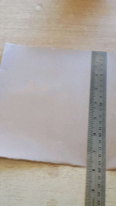 Kertas Nasi Coklat Laminasi & Kertas Alas Makanan Kotak 20x20 250 Lembar