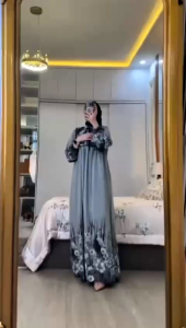 NEW MAFAZA DRESS PREMIUM WANITA MUSLIMAH MATT RAYON BEST SELLER KEKINIAN