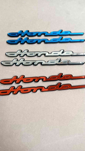Emblem Tulisan Timbul Honda: Desain & Aksesoris Kendaraan