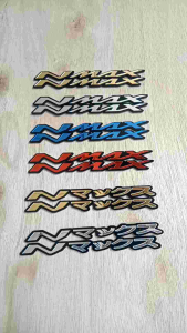 emblem NMAX timbul bahan akrilik emblem NMAX tulisan jepang TIMBUL akrilik