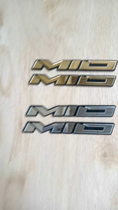 emblem mio m3 timbul Bahan akrilik