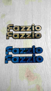 emblem yamaha fazio timbul bahan akrilik