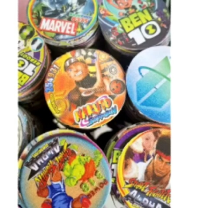 pogs 95pcs pogs toys for kids among us minecraft cocomelon mobile legend dragonball etc pog