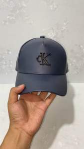 Topi Baseball Kulit Logo Besi Uniseks Pria Wanita Model Terbaru Keren Dan Stylish