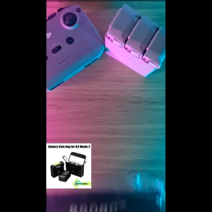 Tas Battery DJI MAVIC 3 LiPo Safe Bag Anti Ledakan Safety Storage Box - 3 Batteries