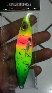 METAL JIG KOIKA.JIG FULLGID.JIG RAINBOW UV COLOUR