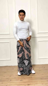 SARUNG BATIK MOTIF BUNGA AKAR PRINTING PEKALONGAN SARUNG SANTRI DEWASA MUSLIM PRIA KATUN HALUS KEKINIAN TERLARIS