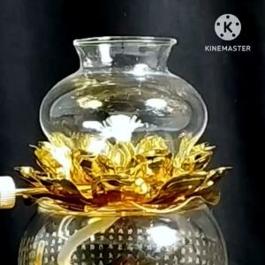 ĐÈN DẦU LƯU LY THỦY TINH 02 [ KINH CHÚ ĐẠI BI ]