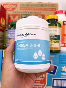 Viên Uống Dầu Cá Omega 369 Healthy Care Của Úc 200 Viên - Date 09/2027