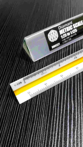 DM0321 Diamant Metric Scale 12" in Hard case ( 1:20:25:75:100:125 )