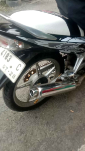 Knalpot CKD Suara Ori Standar Satria Fu Vixion Sonic CB 150 New Jupiter MX Verza